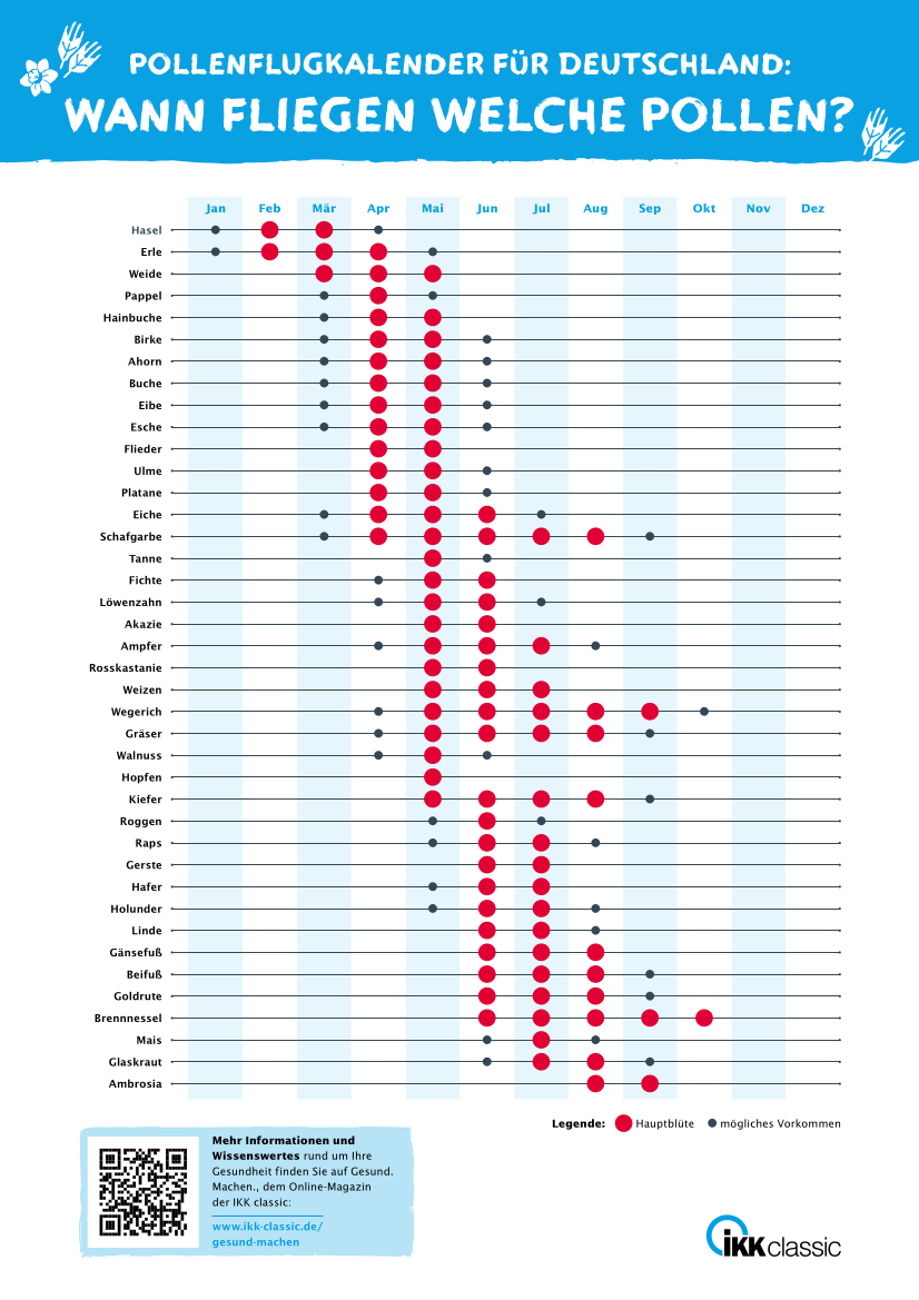 Vorschaubild Pollenflugkalender