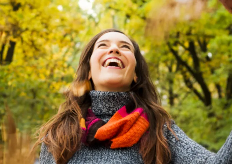 Alles furchtbar? Denken Sie sich glücklich!