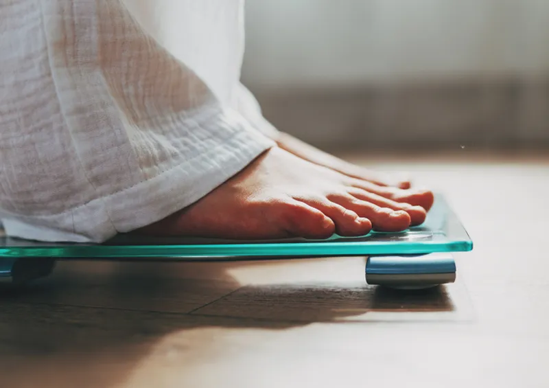 Gewichtszunahme in den Wechseljahren